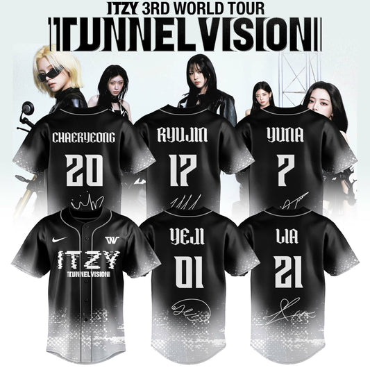 ITZY: 3RD WORLD TOUR Exclusive Baseball Jersey