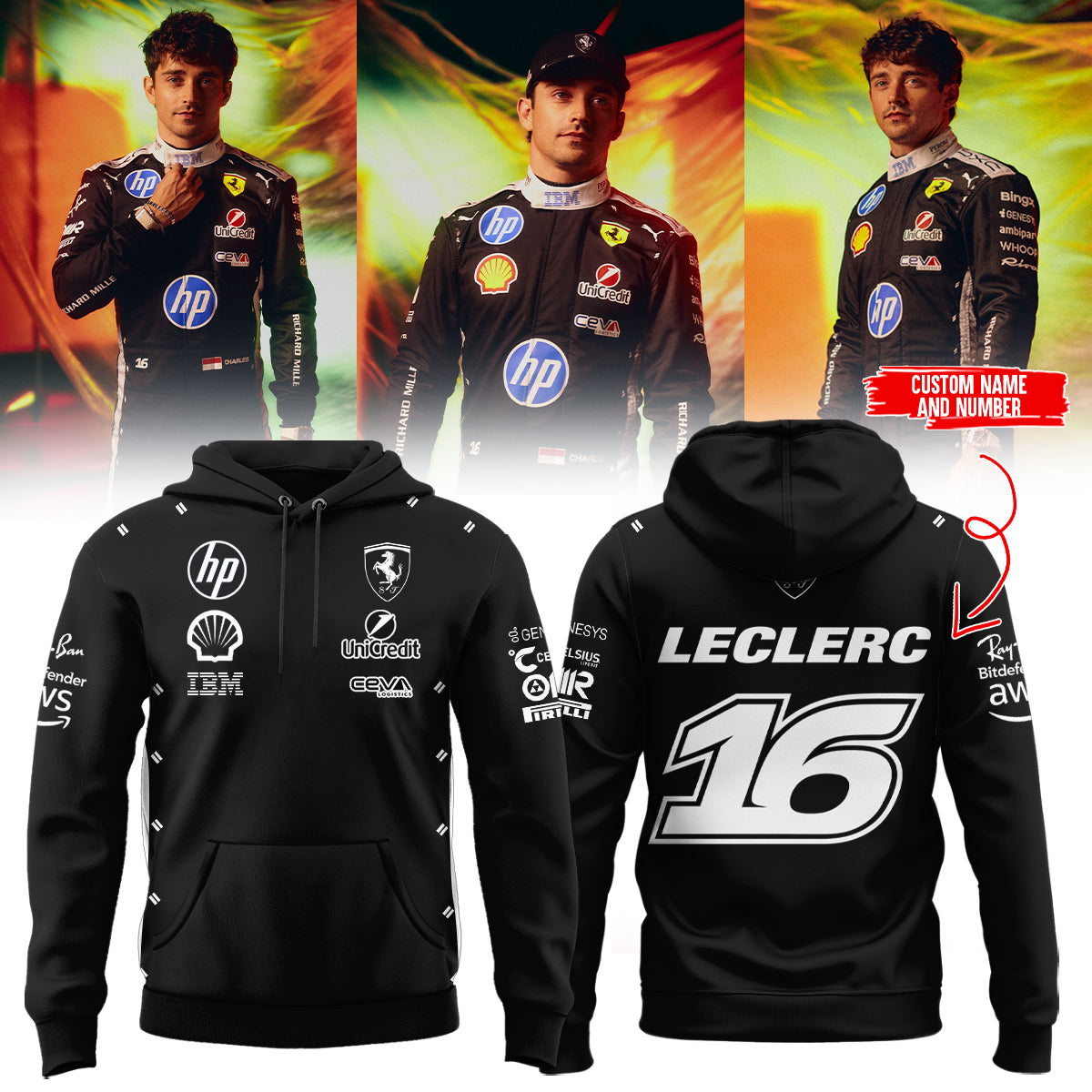 Limited Edition Ferrari Hoodie