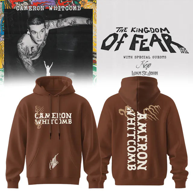 Cameron Whitcomb Kingdom of Fear Tour Hoodie