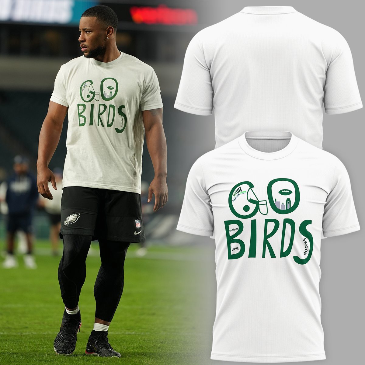 Go Birds! The Ultimate Philadelphia Game Day Tee 🦅🏈