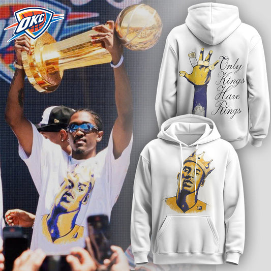 . Oklahoma City Thunder x Only Kings Have Rings Limited Edition Hoodie 2025