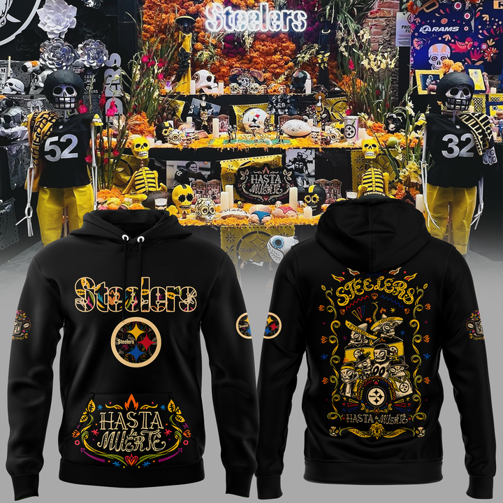 Pittsburgh Steelers 2025 "Hasta la Muerte" hoodie
