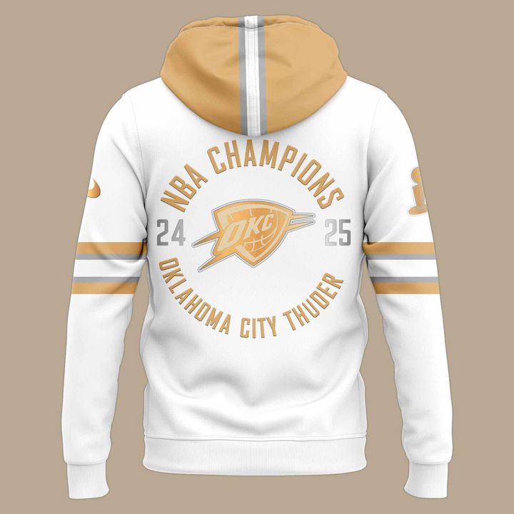 Oklahoma City Thunder's 2025 Ring Ceremony Zip Hoodie