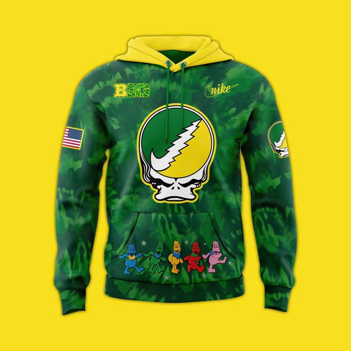 Oregon Ducks ''Grateful Dead '' Hoodie 2025
