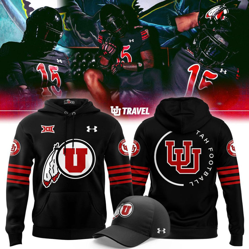 Utah Utes Football "𝐃𝐀𝐑𝐊 𝐌𝐎𝐃𝐄 𝐀𝐂𝐓𝐈𝐕𝐀𝐓𝐄𝐃" Combo Hoodie