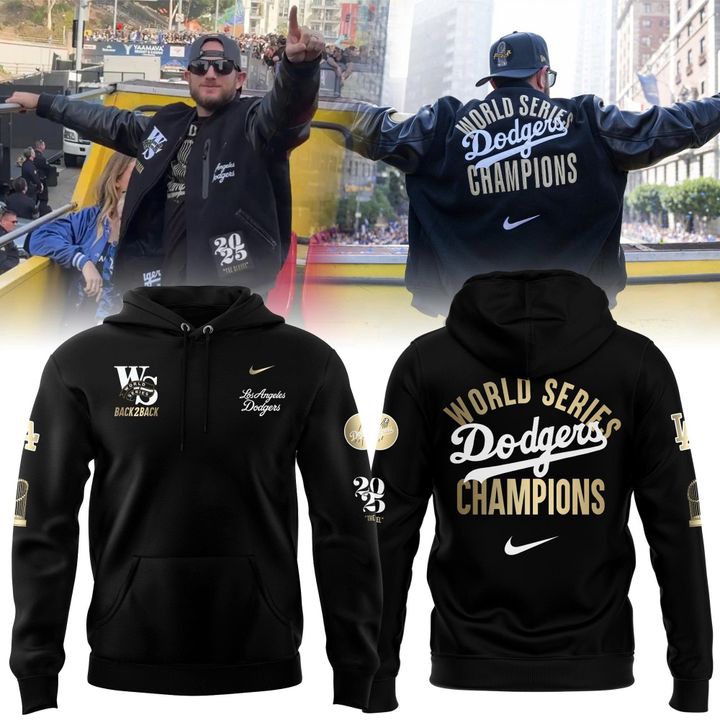 LA Dodgers – 2025 World Series Champions Limited Edition Combo Hoodie
