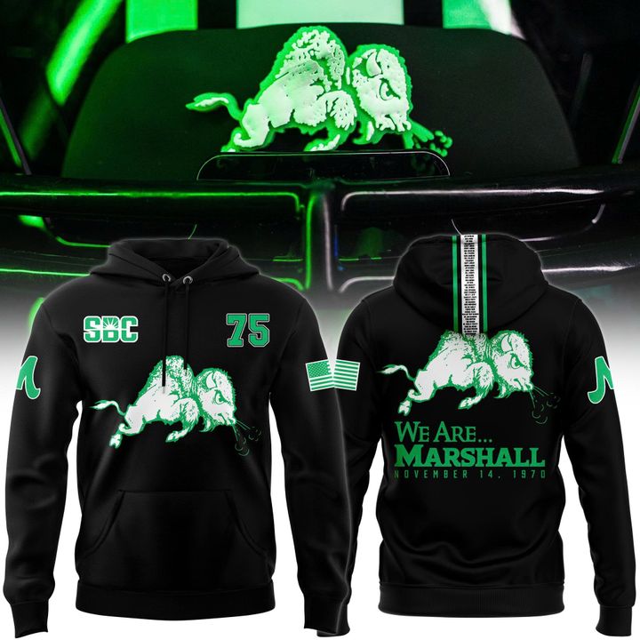 Marshall Football New Hoodie V2