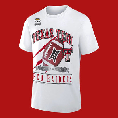Texas Tech Red Raiders 2025 CHAMPIONS Big12 Football Combo T-shirt