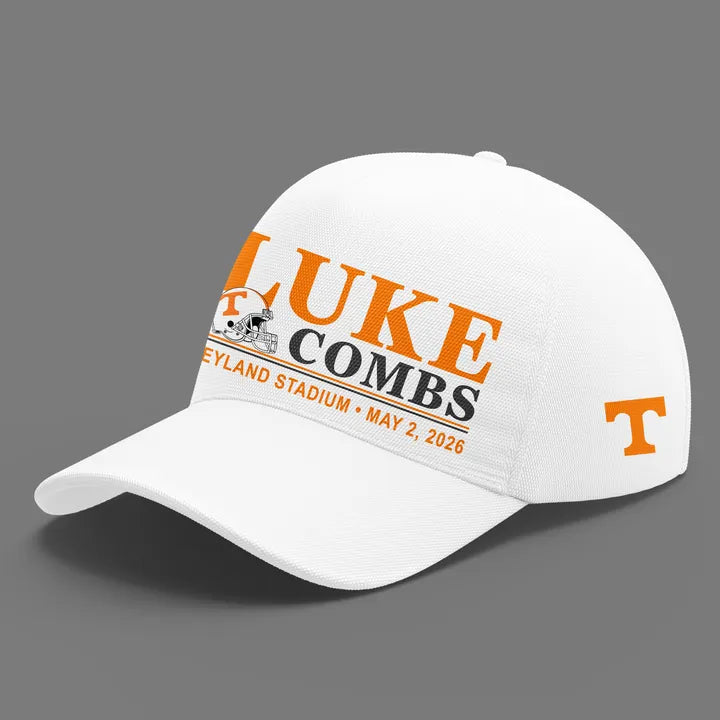 Exclusive Edition Luke Combs x Tennessee Volunteers Football - My Kinda Saturday Night Tour Country Music 2026 T-Shirt