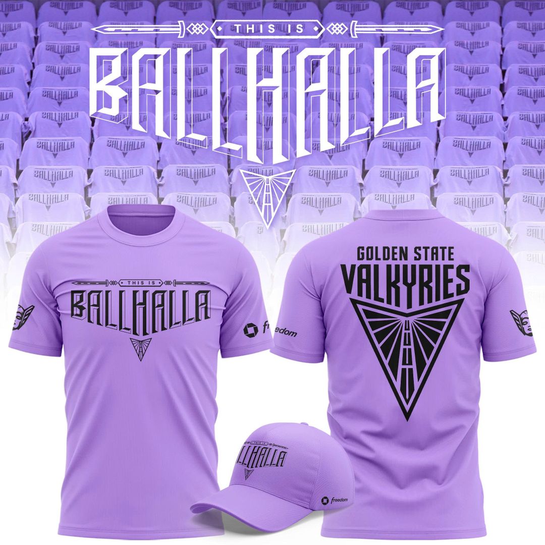 Golden State Valkyries Ballhalla Loud T-shirt