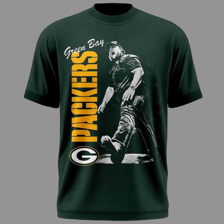 Luke Combs x Green Bay Packers My Kinda Saturday Night Tour 2026 - Tshirt