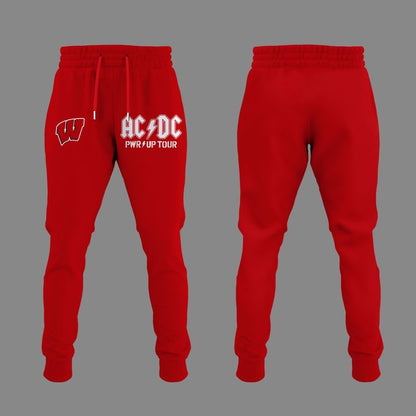 03. New Shirt Wisconsin Football x AC/DC - Power Up Tour 2026 T-Shirt