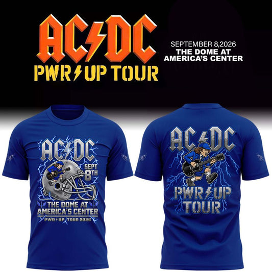 AC/DC PWR UP Tour – St. Louis Battlehawks 2026 Limited Edition Shirt