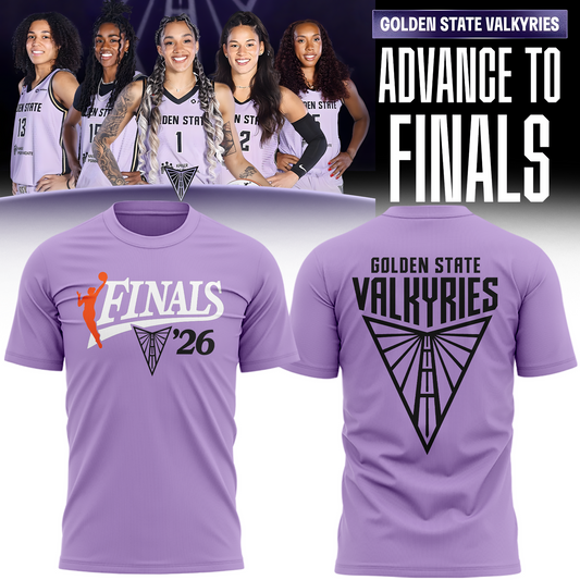 Limited edition Golden State Valkyries 2026 Finals T-Shirt