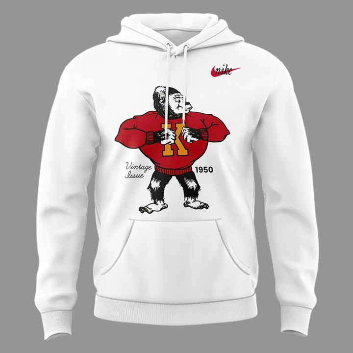 "Vintage Issue 1950" Pittsburg State Gorillas football Hoodie.