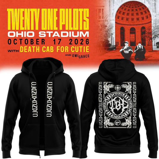 Twenty One Pilots X Ohio State Buckeyes 2026 ZipHoodie