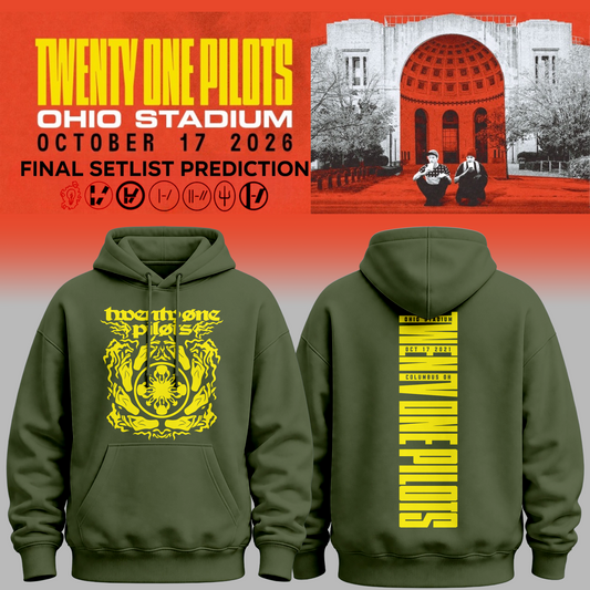 Twenty One Pilots X Ohio State Buckeyes 2026 Hoodie