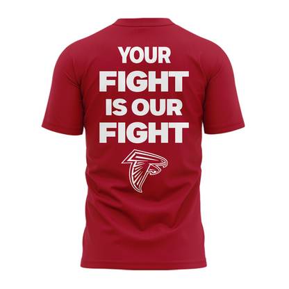 Limited Edition Atlanta Falcons I Play For Cristina Ulbrich T-Shirt
