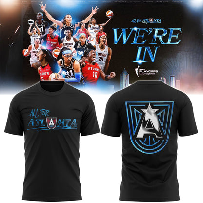 Limited Edition Atlanta Dream Playoffs 2026 ATL All the Way T-Shirt