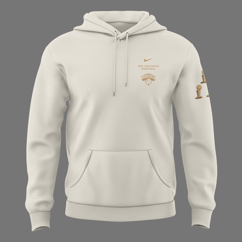 Unisex White New York Knicks 2026 Champions Night "The Champs" Hoodie
