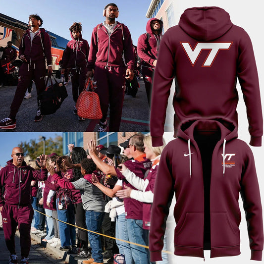 2026 Virginia Tech Football Zip Hoodie