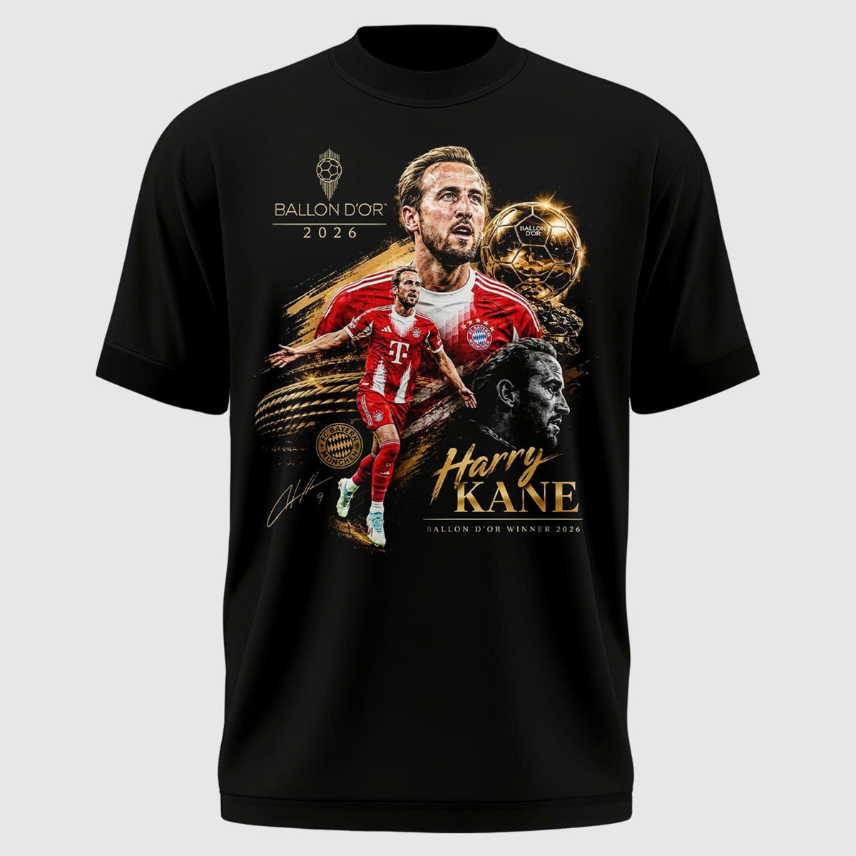 Harry Kane Ballon d'Or T-Shirt