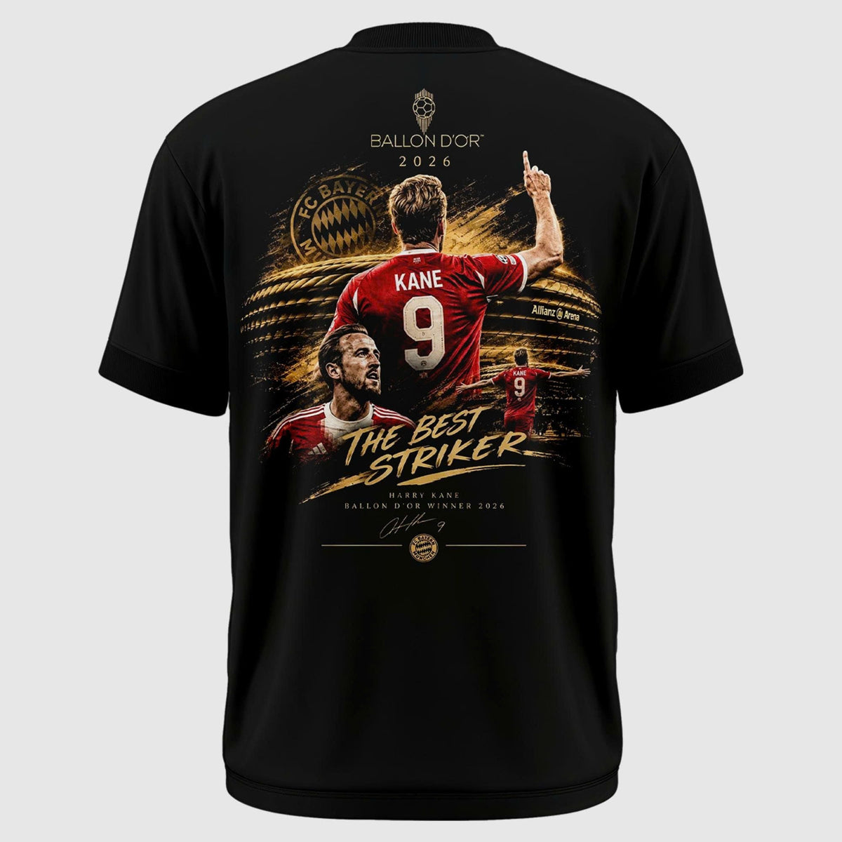 Harry Kane Ballon d'Or T-Shirt