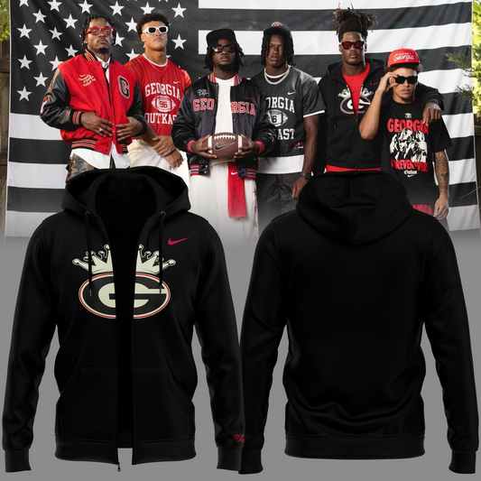 Limited Edition Nike x UGA x Outkast Black 2026 ZipHoodie