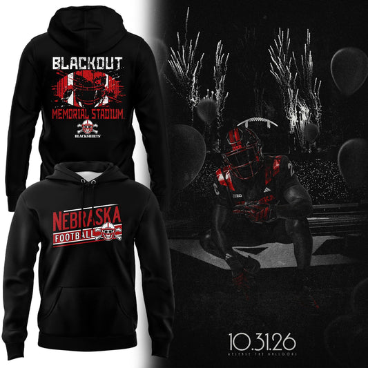 Nebraska Huskers "Wear Black" Hoodie