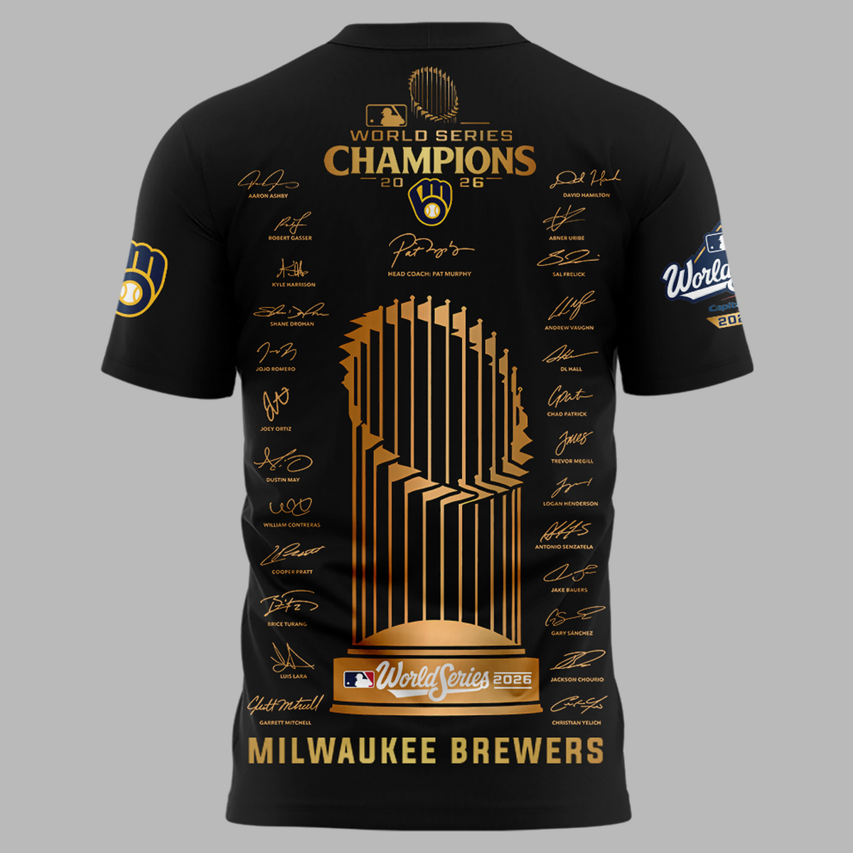 Milwaukee Brewers World Series Champions 2026 T-Shirt