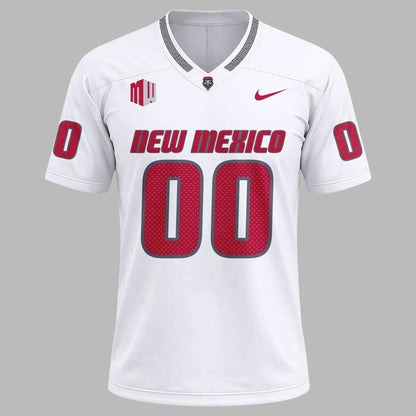 New Mexico Football 𝗪𝗵𝗶𝘁𝗲𝗼𝘂𝘁 𝗖𝗼𝗻𝗱𝗶𝘁𝗶𝗼𝗻𝘀 Football Jersey
