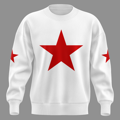01.YE LIVE AT Reliant Stadium SWEATSHIRT (WHITE)-2026 Ye Live Concert Tour