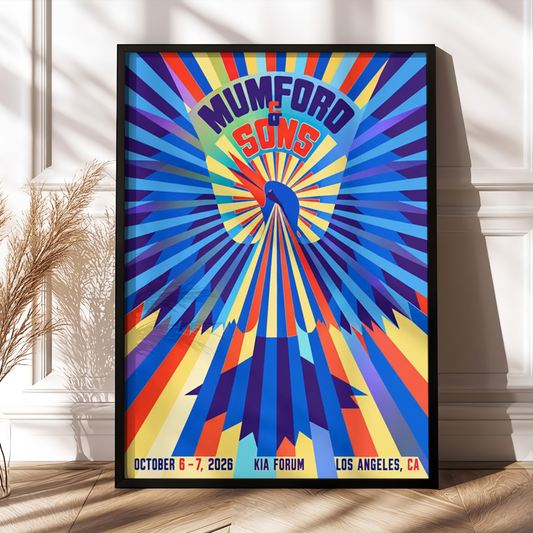 Limited Edition Prizefighter, CA Tour 2026 Poster