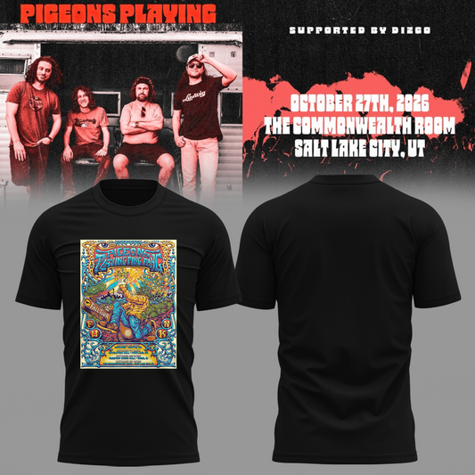 Pigeons Playing Ping Pong Fall Tour 2026 October 23-27 In Seattle Portland Boise And Salt Lake City Unisex T-Shirt