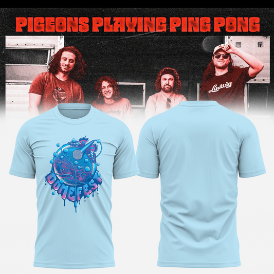 Pigeons Playing Ping Pong Band Merch Shirt 2026