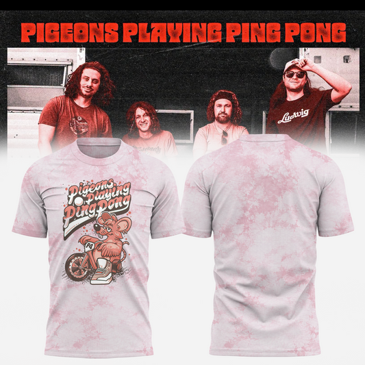 Pigeons Playing Ping Pong Band Merch Shirt 2026