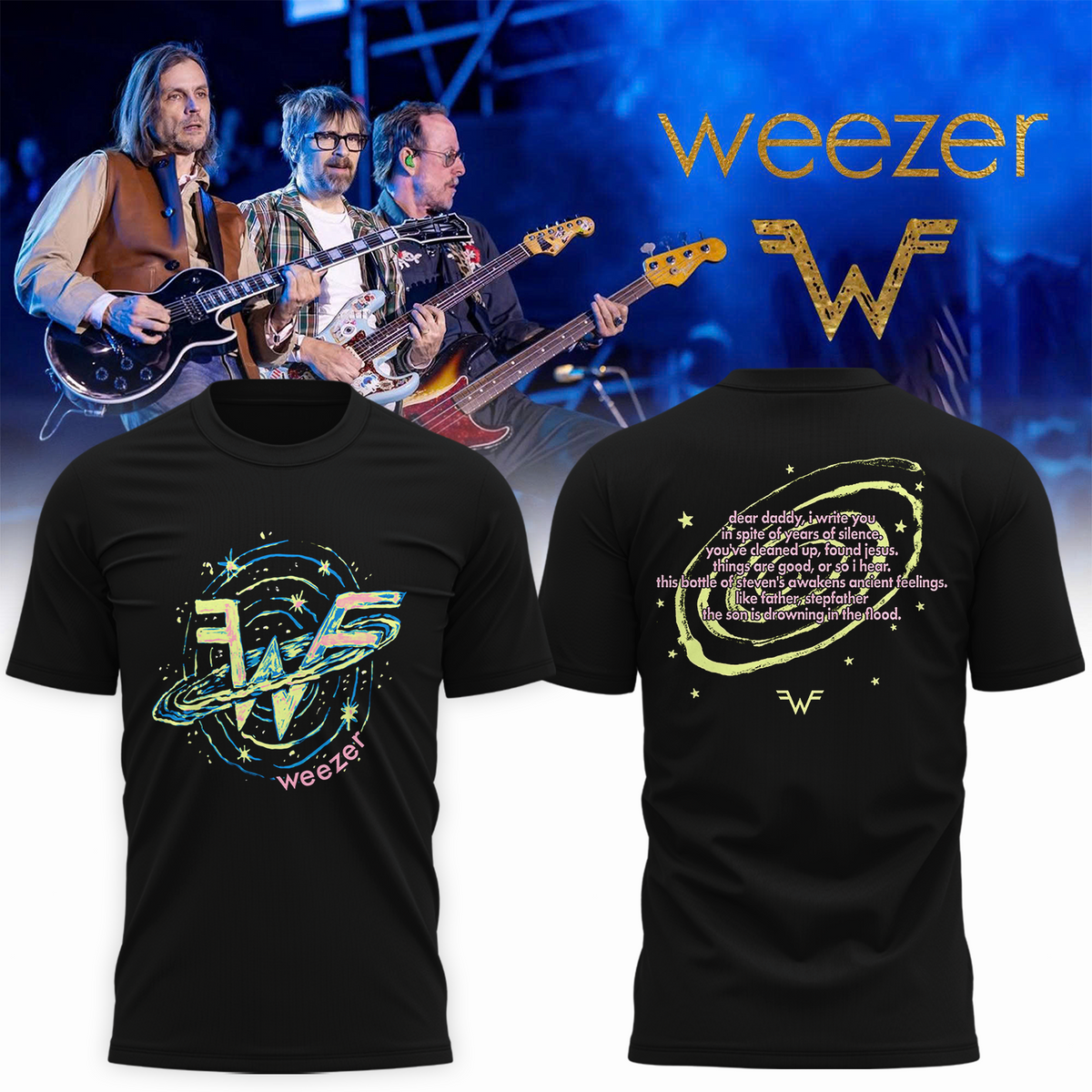 Limited Edition Weezer Dear Daddy T-Shirt