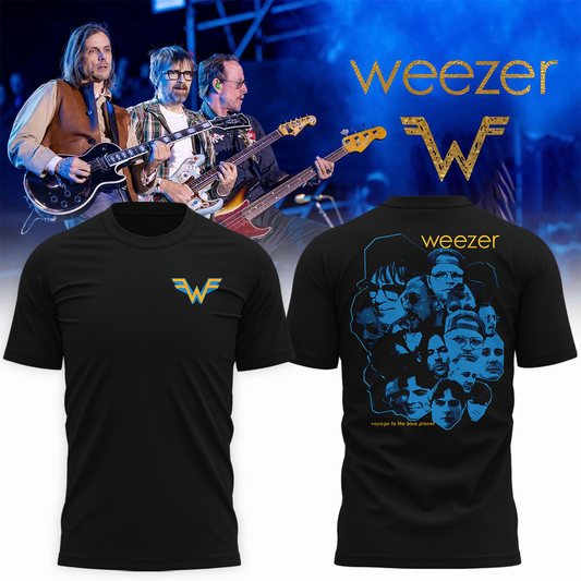 Limited Edition Weezer Collage Photo Tour T-Shirt