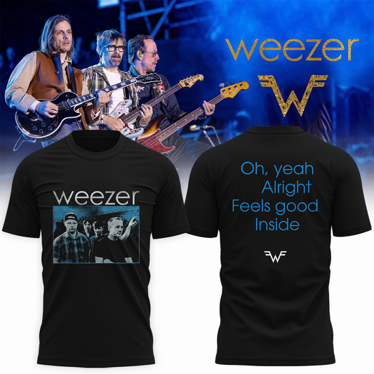 Limited Edition Weezer Feels Good Photo T-Shirt
