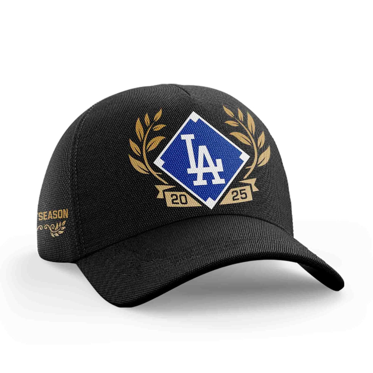_   Los Angeles Dodgers Fanatics Black 2025 National League Division Series Champions Big &amp; Tall Locker Room T-Shirt